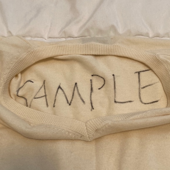 Rare! Paul Smith V-Neck Argyle Sweater Sample Piece Size M - Picture 5 of 7